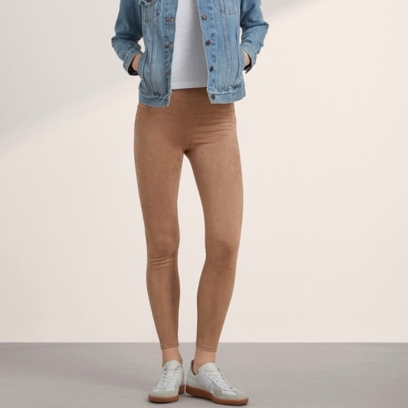 Wilfred Pants - Aritzia Wilfred Free Daria Faux Suede Pant